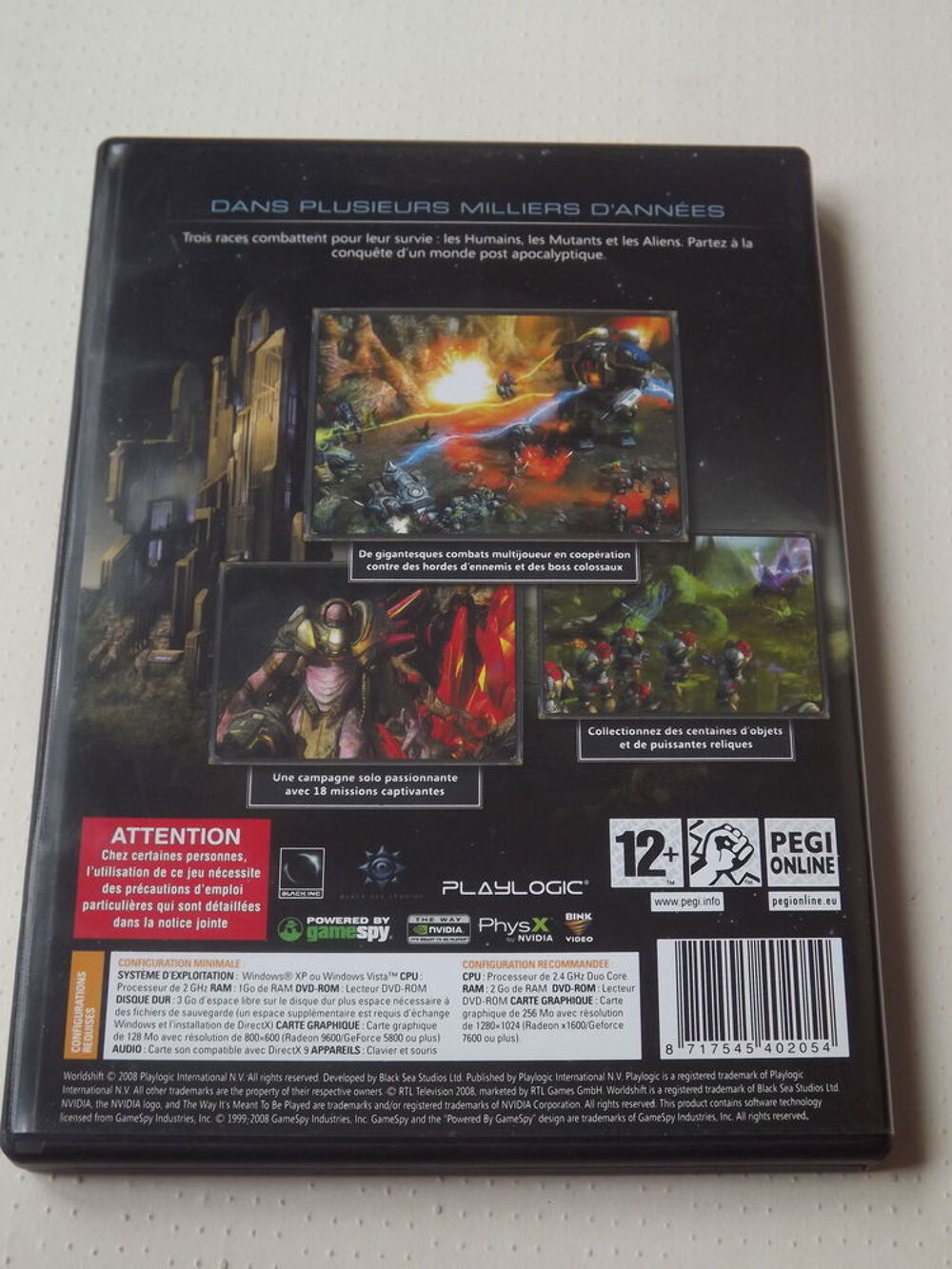 Jeu PC World shift complet Consoles et jeux vidéos