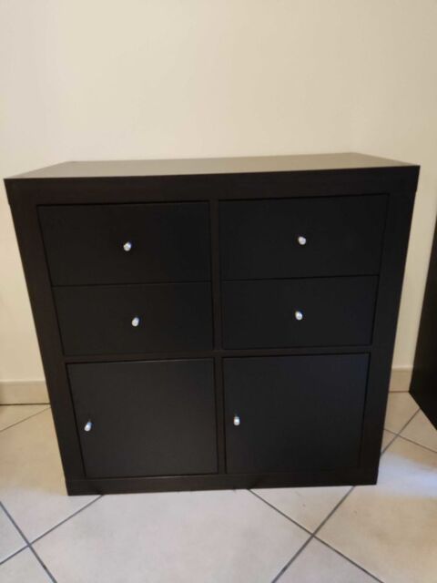 Meuble de rangement portes et tiroirs IKEA Expedit Kallax 50 Sucy-en-Brie (94)
