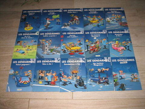 lot 15 bd LES GENDARMES 1 a 13 complet +15+ best of TBE/neuf bamboo 75 C�zy (89)