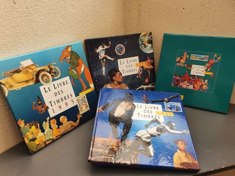 ALBUM-TIMBRES ANNUEL LA POSTE1995-96-97-98--2001-03-04-05-08 35 Blanzat (63)