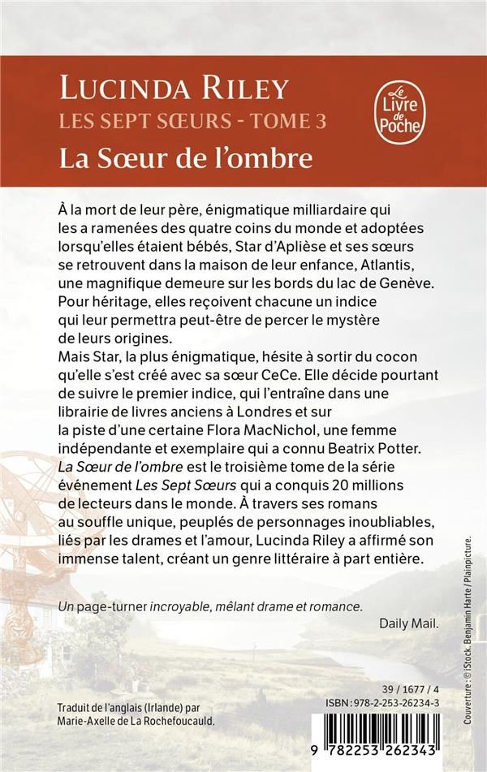 Les sept soeurs Tome 3 : La soeur de l'ombre Livres et BD