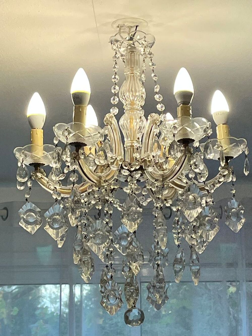 LUSTRE CRISTAL Décoration