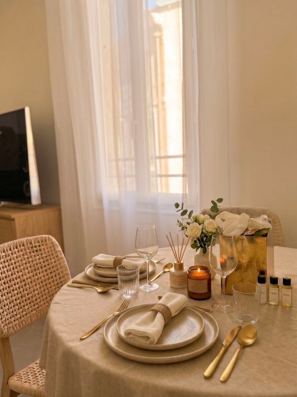 Location Appartement 45 m² meublé vue mer | Refait à neuf | Parking privé ouvert Beaulieu-sur-mer