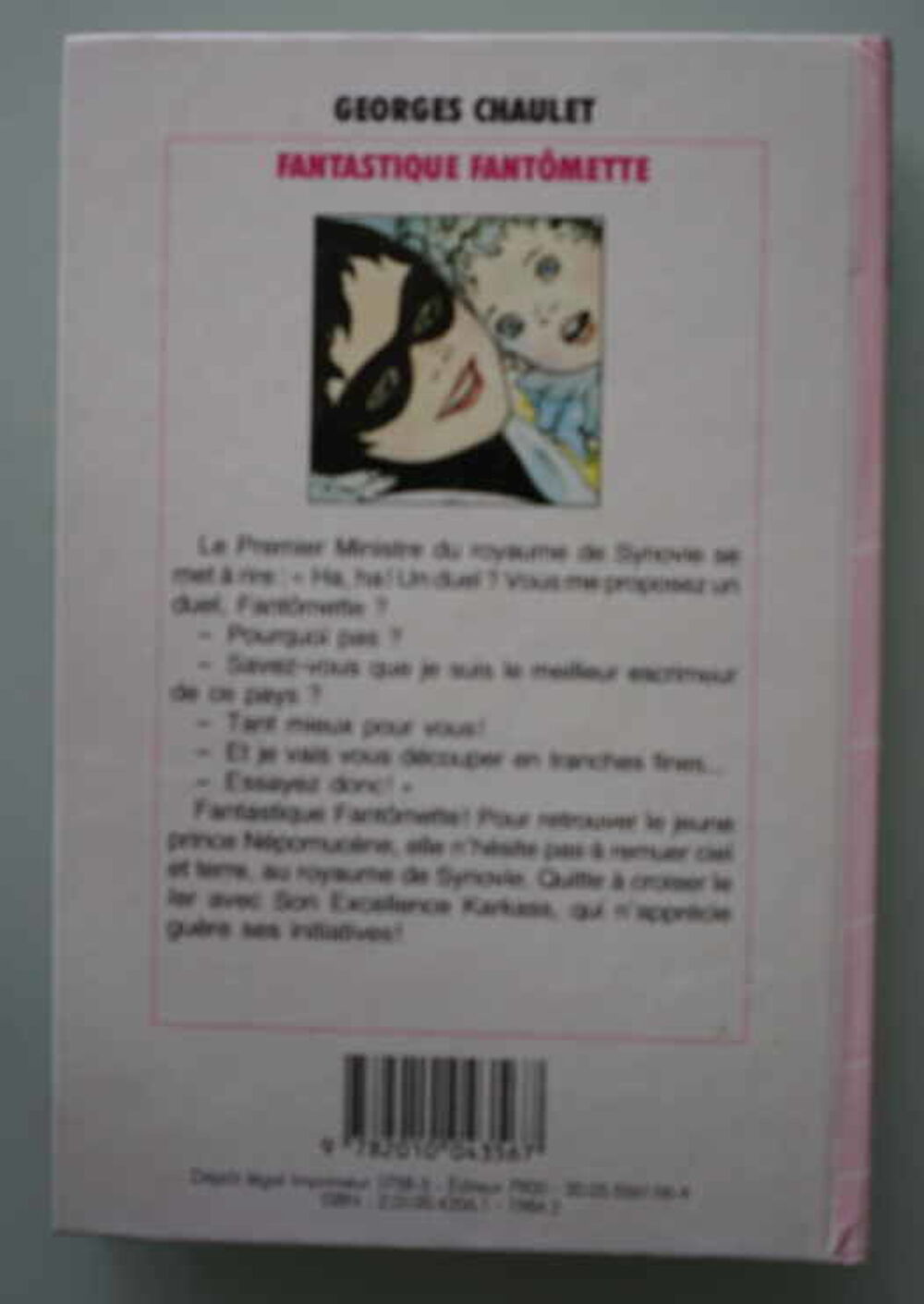 bibliotheque rose - fantastique fantomette - 1978 Livres et BD