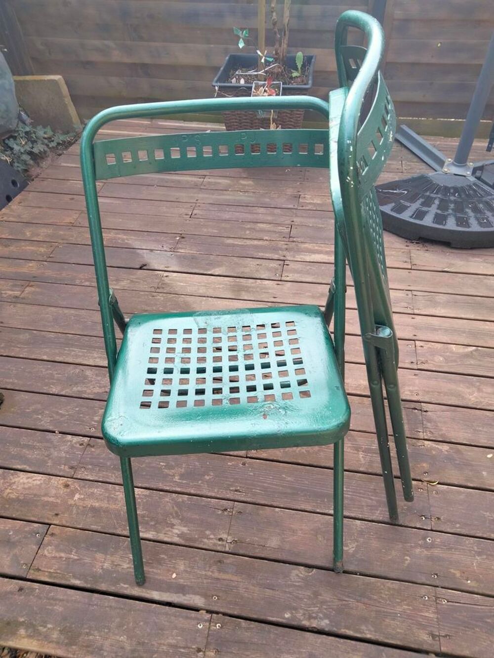 Chaises design en fer Jardin