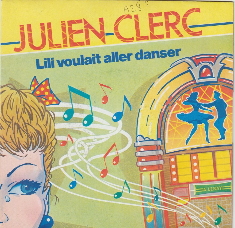 JULIEN CLERC / 9 X DISQUES VYNIL 45 TOURS / CD et vinyles