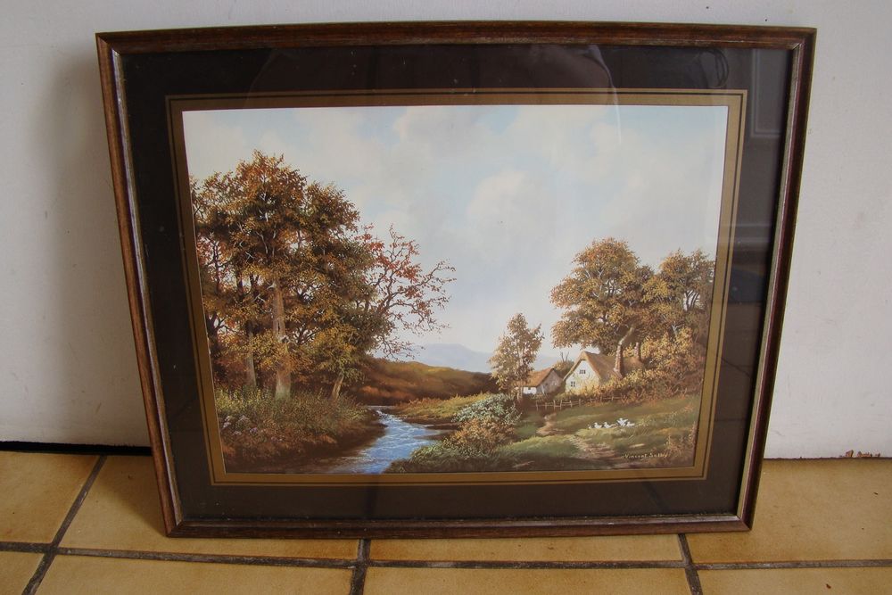 Tableau gravure " Paysage de campagne " Vincent Selby
Décoration