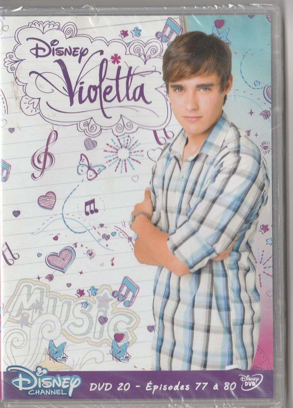Violetta DVD 20 &eacute;pisodes 77 &agrave; 80 DVD et blu-ray