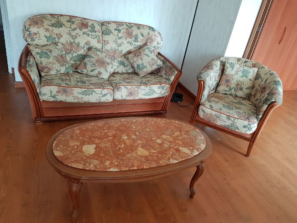 CANAPE + FAUTEUIL Meubles