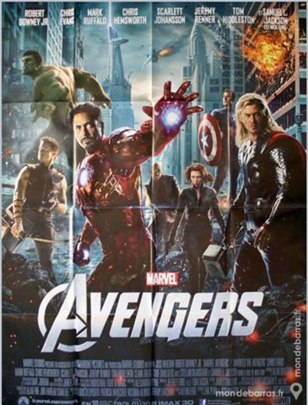 AVENGERS Affiche de Cin&eacute;ma 120x160 Marvel 