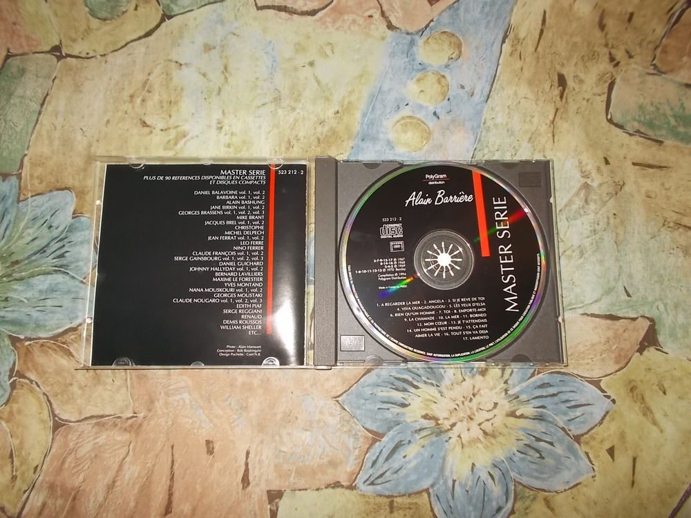 ALAIN BARRIERE CD et vinyles