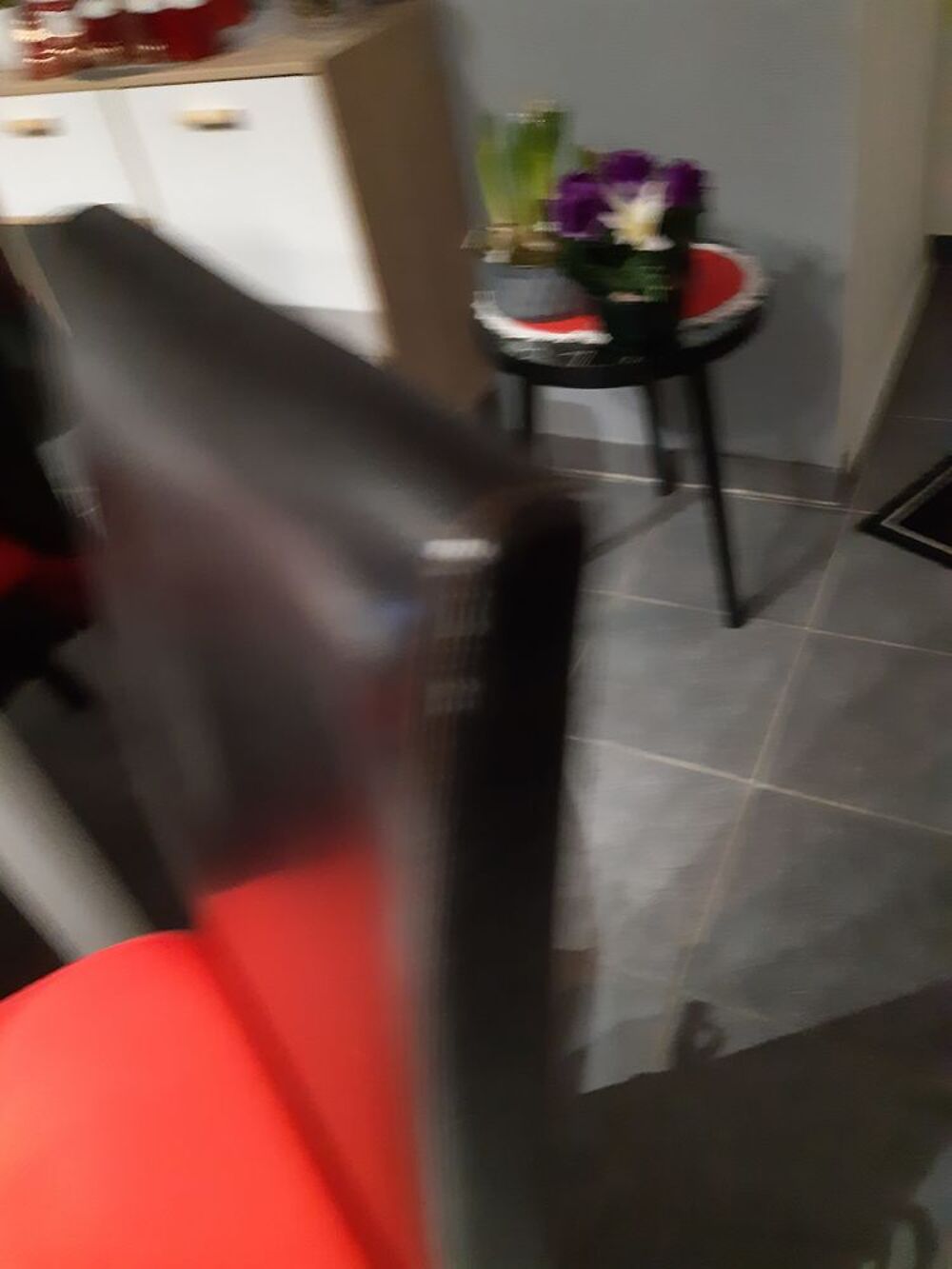 6 chaise cuir un peu habimez met peu servir propre Meubles