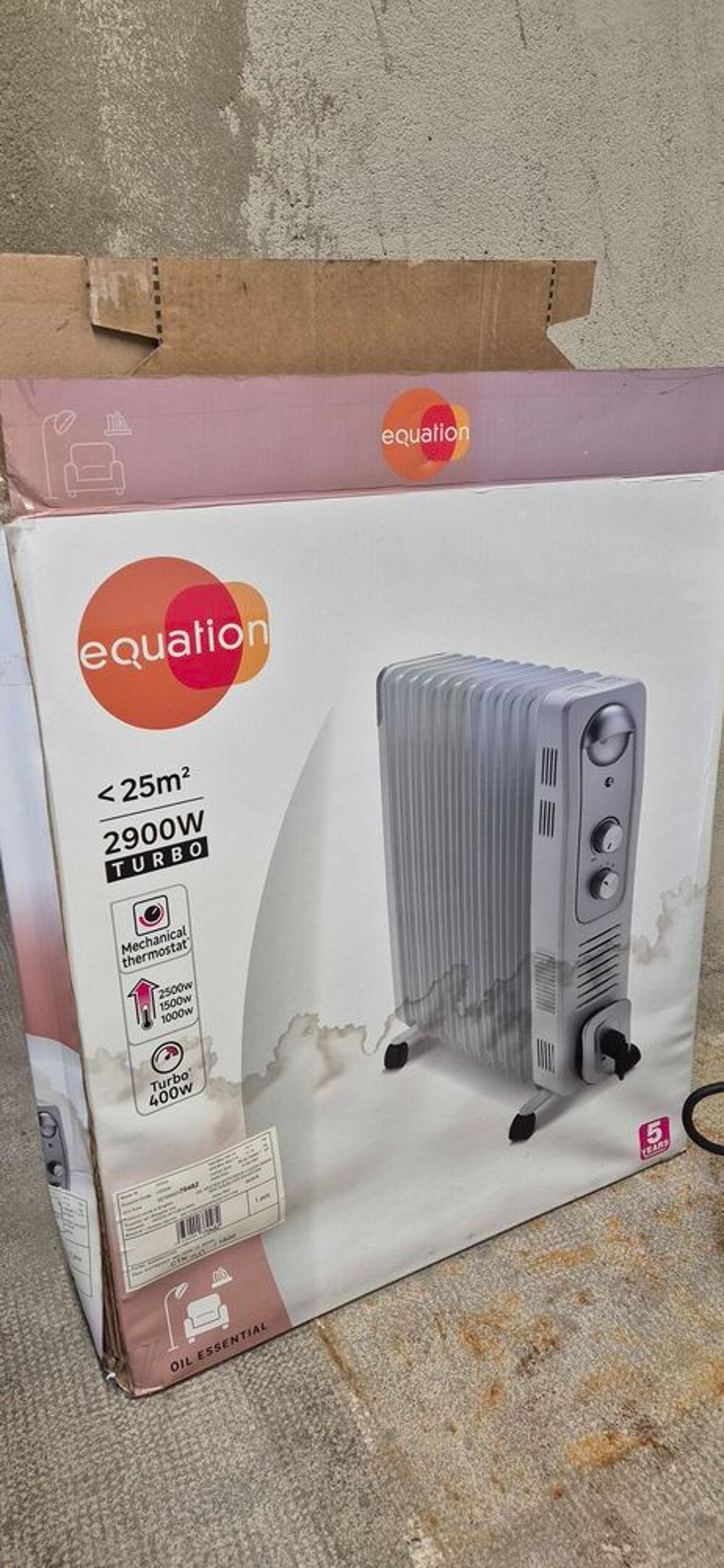 radiateur &eacute;lectrique Electroménager