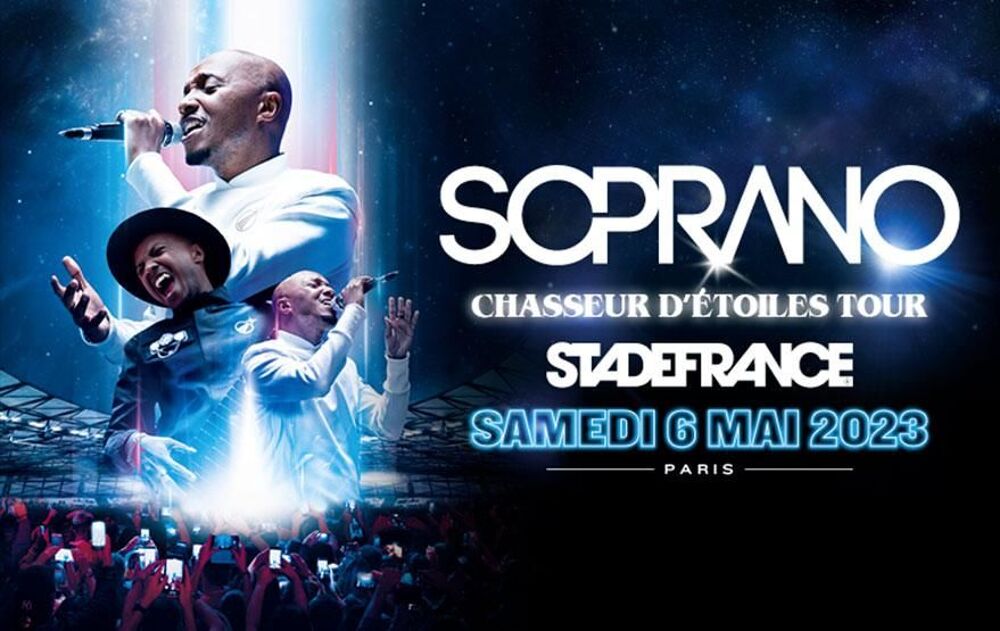 2 places Soprano - Stade de France 6/05 Billetterie