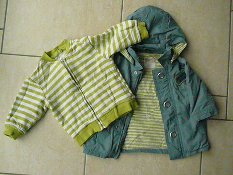 Blouson + sweat DPAM 3 en 1  12 mois (28) 19 Franqueville-Saint-Pierre (76)