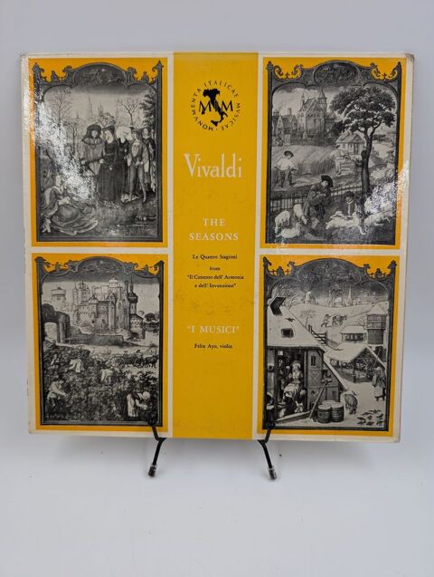 Vinyle 33 tours Vivaldi The Seasons  I Musici  Le Quattro... 5 Vulbens (74)