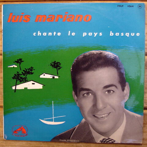 LUIS MARIANO CHANTE LE PAYS BASQUE - 33t / 25cm - BIEM 12 Tourcoing (59)