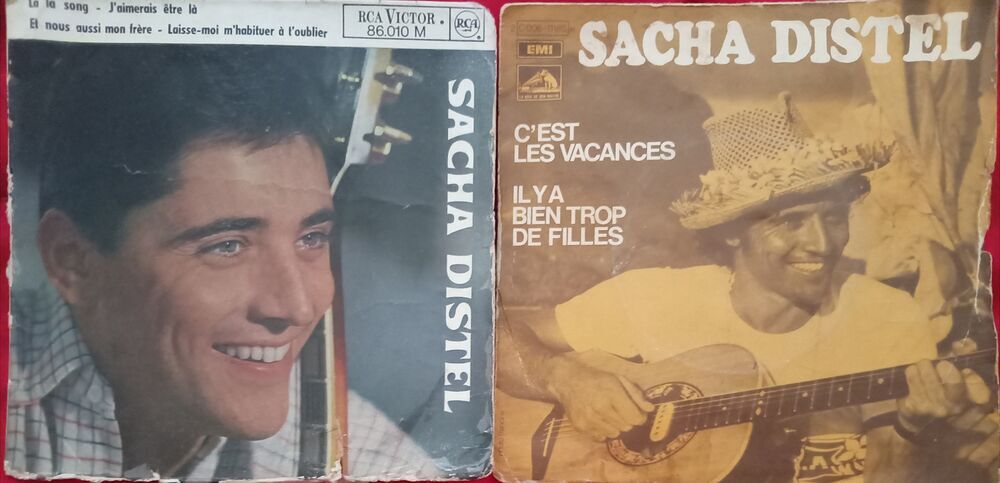 SACHA DISTEL / 19 X 45 TOURS 45 TOURS / CD et vinyles