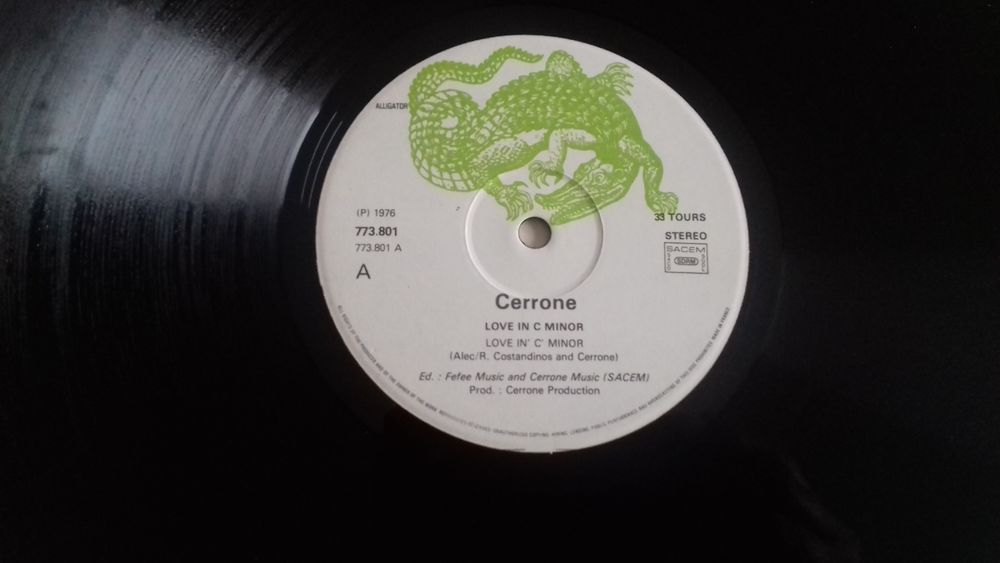 Vinyl 33 tours cerrone CD et vinyles