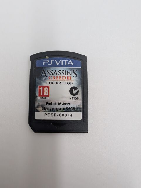 Jeu PS Vita Assassin's Creed III (3) Liberation en loose 12 Vulbens (74)