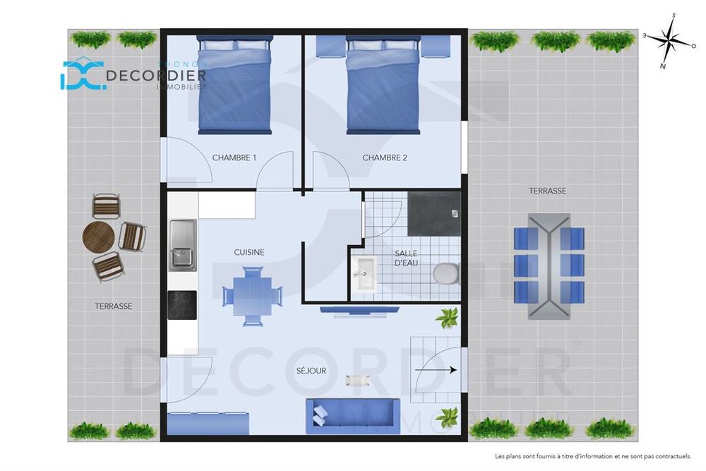 Vente Appartement THONON-LES-BAINS APPARTEMENT T2 LOUÉ 49 M² Thonon les bains