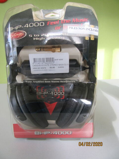 CASQUE D'ECOUTE STEREO   STAGG   25 Montlimar (26)