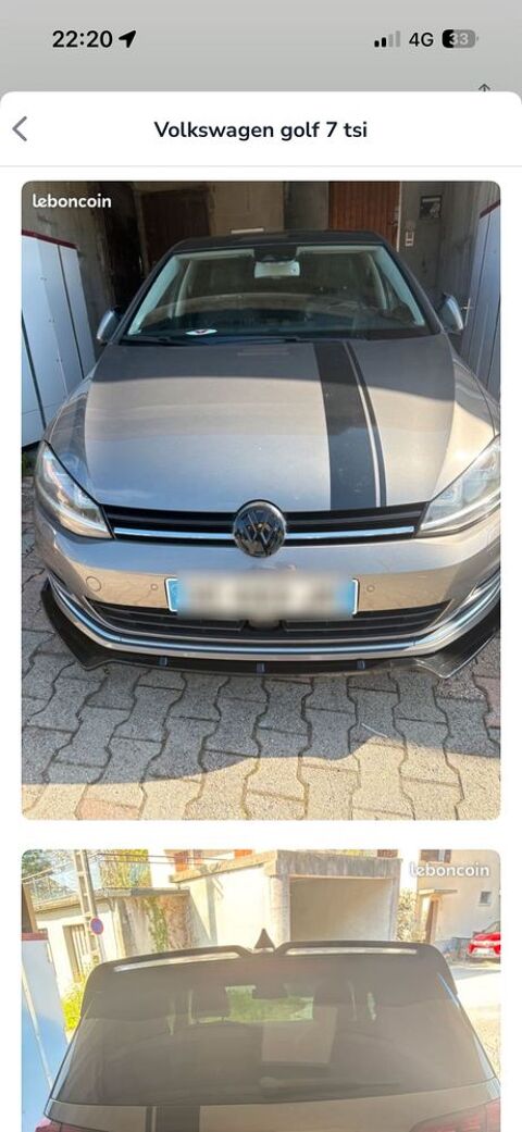 Volkswagen Golf 1.4 16S TSI 122 Carat 2014 occasion Annecy 74000