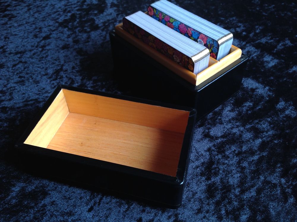 COFFRET BRIDGE DE LUXE EN BOIS MAROUFL&Eacute; Envoi Possible
Jeux / jouets