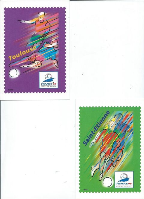 Philatélie - COUPE DU MONDE - FRANCE 1998 0 Mulhouse (68)