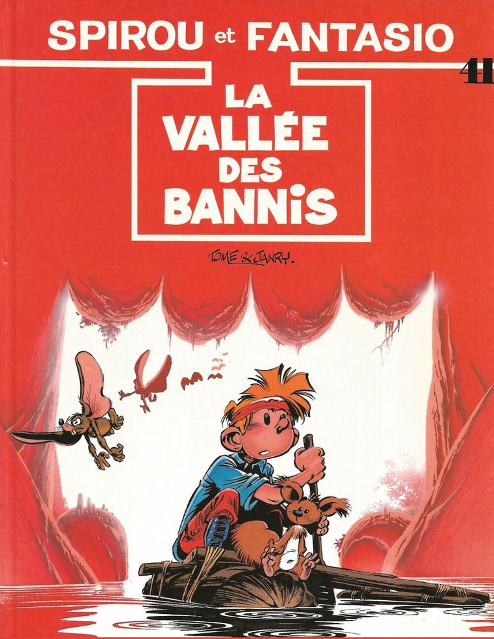 SPIROU ET FANTASIO " LA VALLEE DES BANNIS " TOME/JANRY Livres et BD