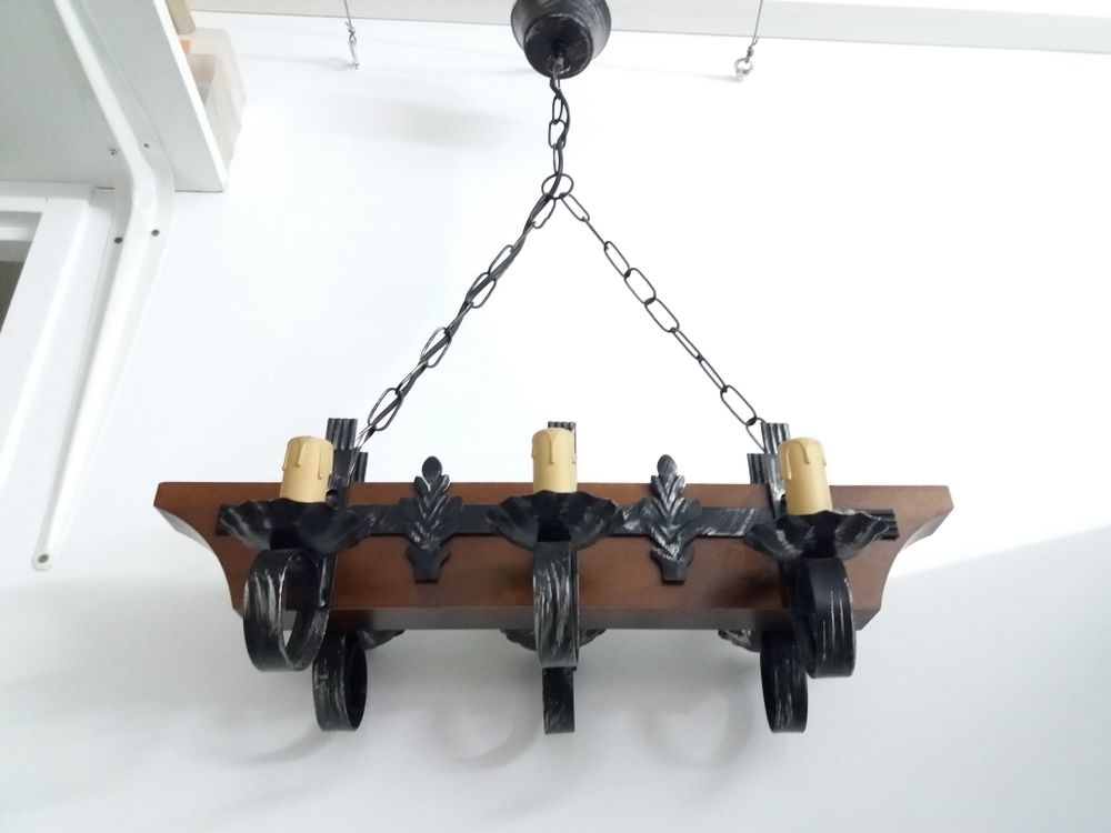 lustre rustique Electroménager