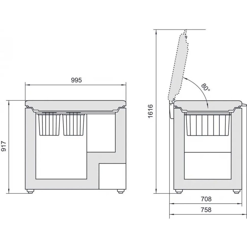 Cong&eacute;lateur coffre Electroménager