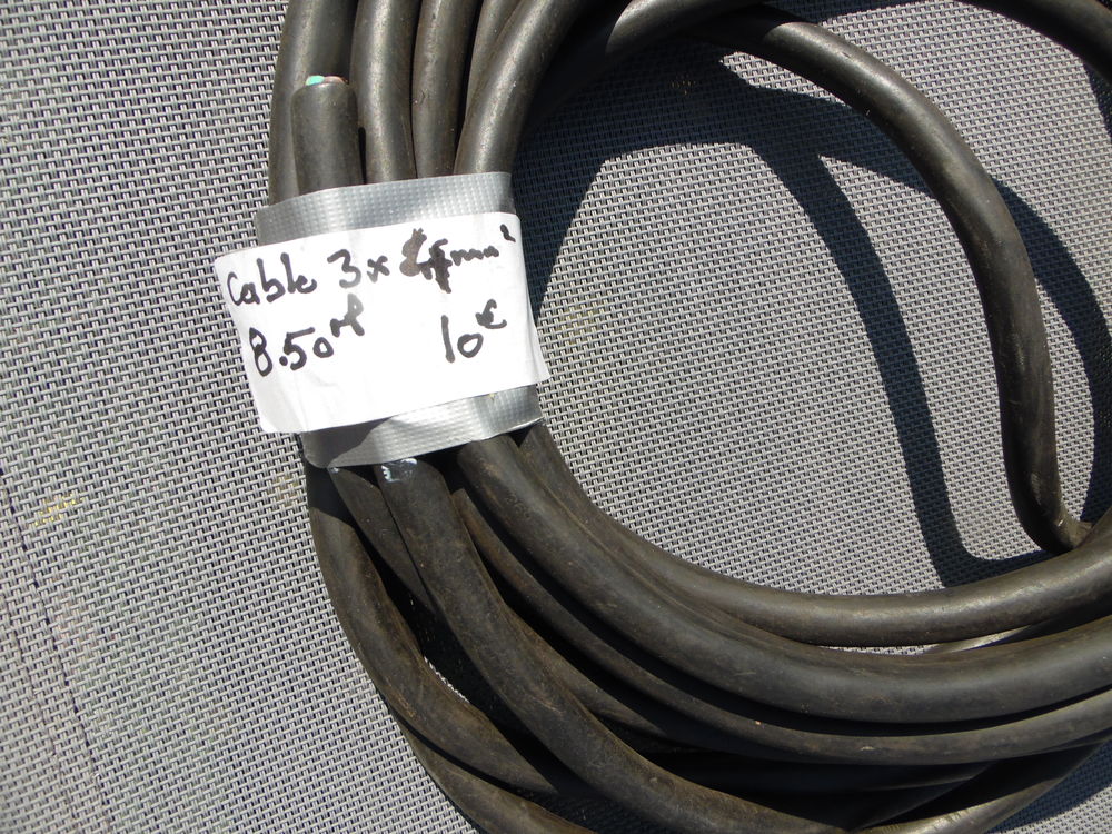 CABLE ELECTRIQUE SOUPLE Bricolage