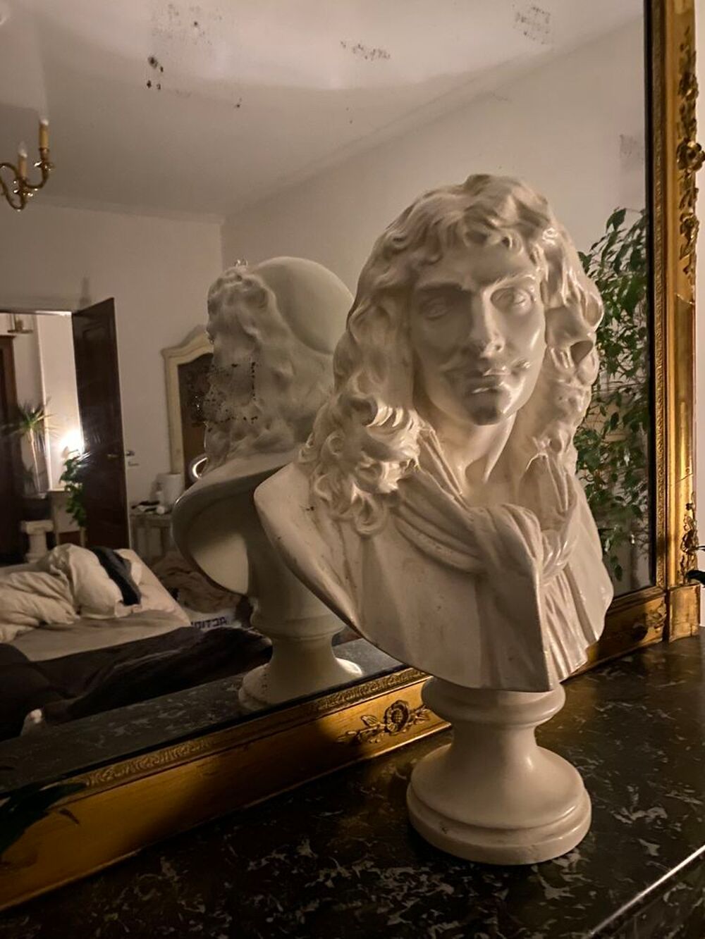Buste de Moli&egrave;re Décoration