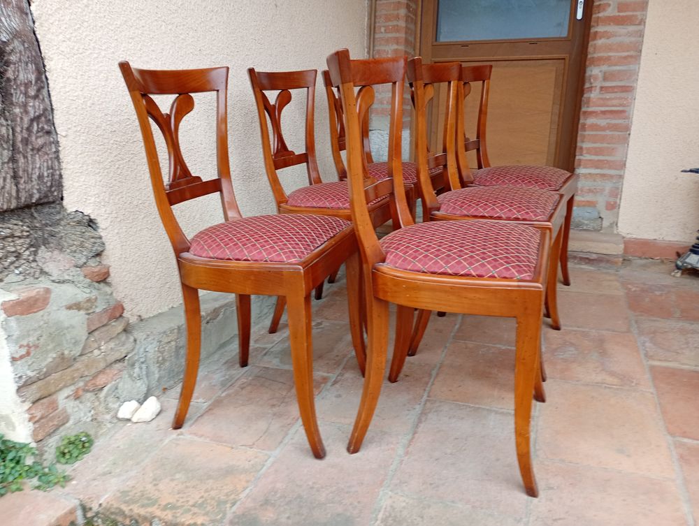 Achetez suite de 6 chaises occasion, annonce vente à L'Isle-Jourdain ...