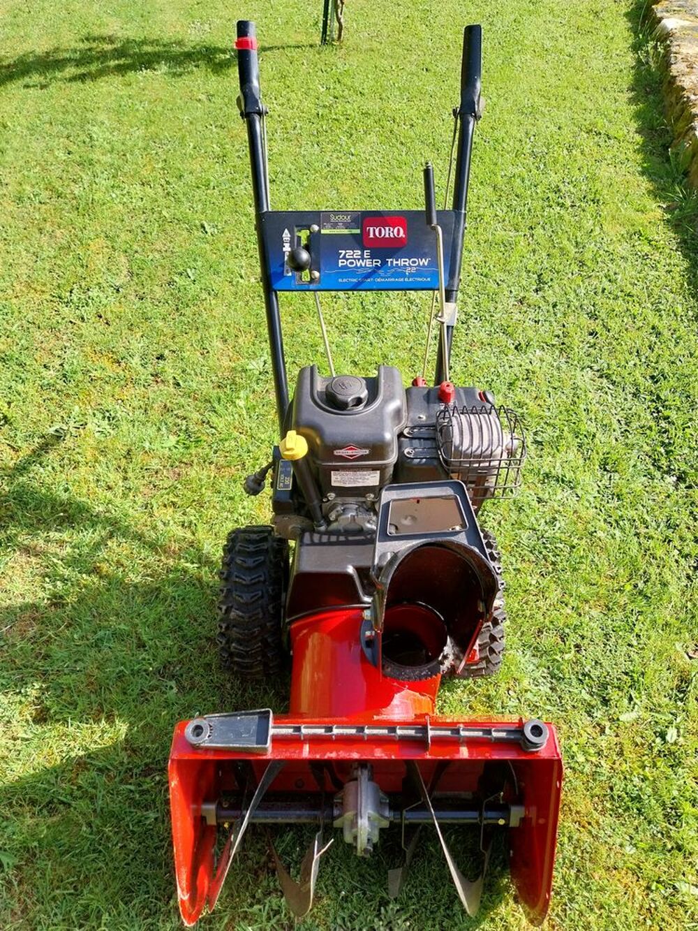 Deneigeuse Toro 722E Jardin