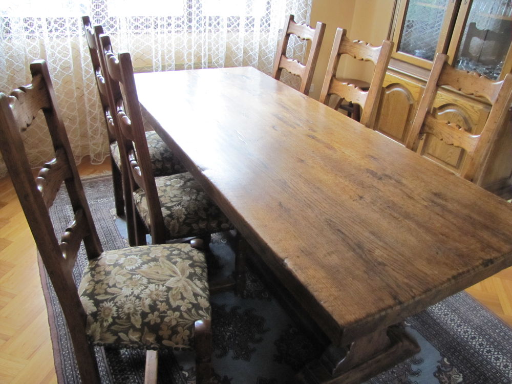 salle &agrave; manger ch&ecirc;ne massif Meubles