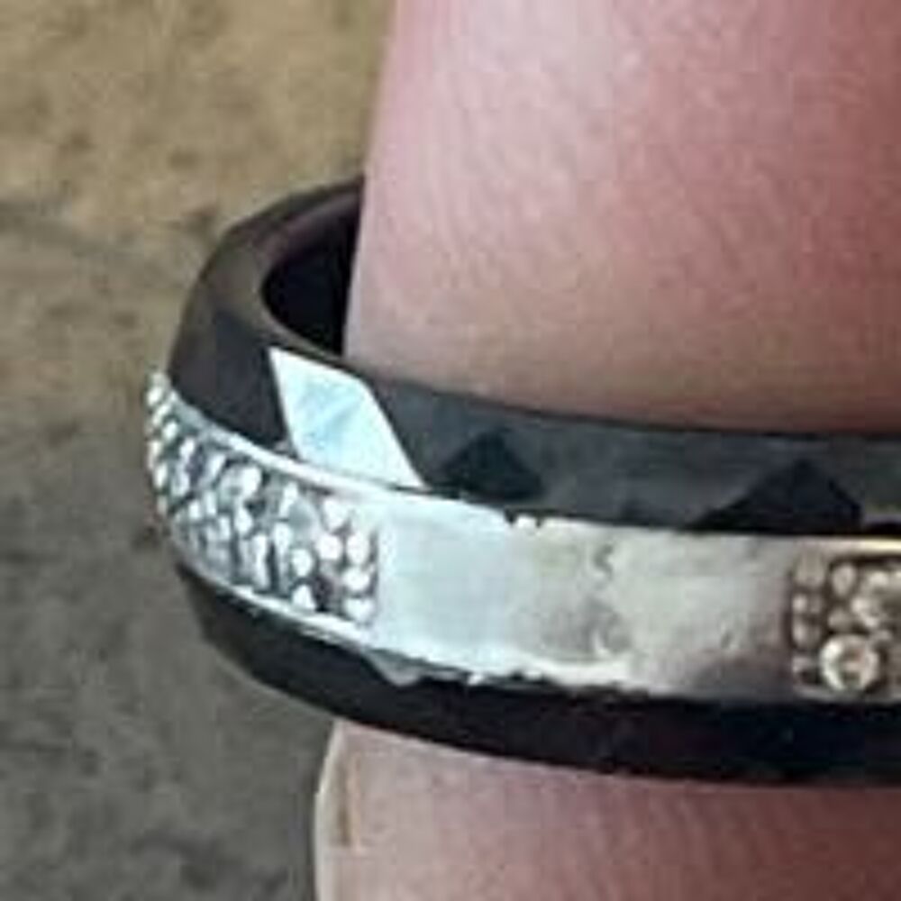 bague ceranity en argent 925 et c&eacute;ramique Bijoux et montres