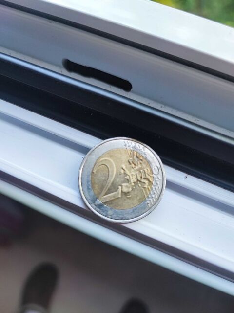 pice de 2  rare 1800 Chelles (77)