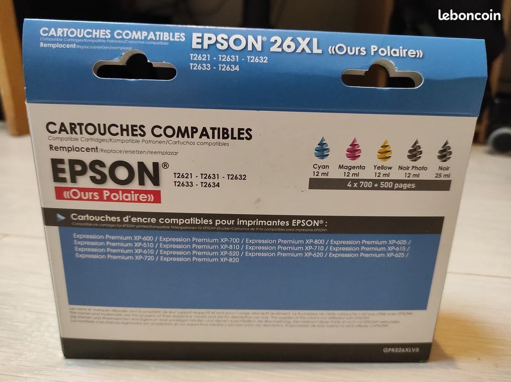 Epson 26 Ours polaire - compatible Matériel informatique