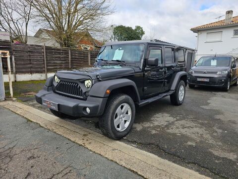Jeep Wrangler 2.8 CRD 200 Unlimited Sahara 2012 occasion Carbon-Blanc 33560