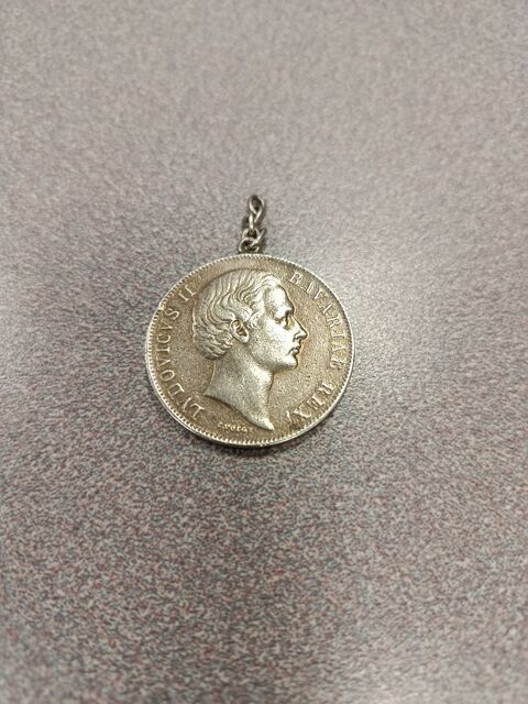 Taler Bayern Patrona Bavaria pi�ce-m�daille en Argent 1869 50 Colmar (68)