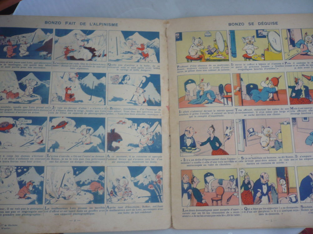 BD BONZO ALPINISTE de G. E. STUDDY - 1937 - N&deg; 6 - Livres et BD