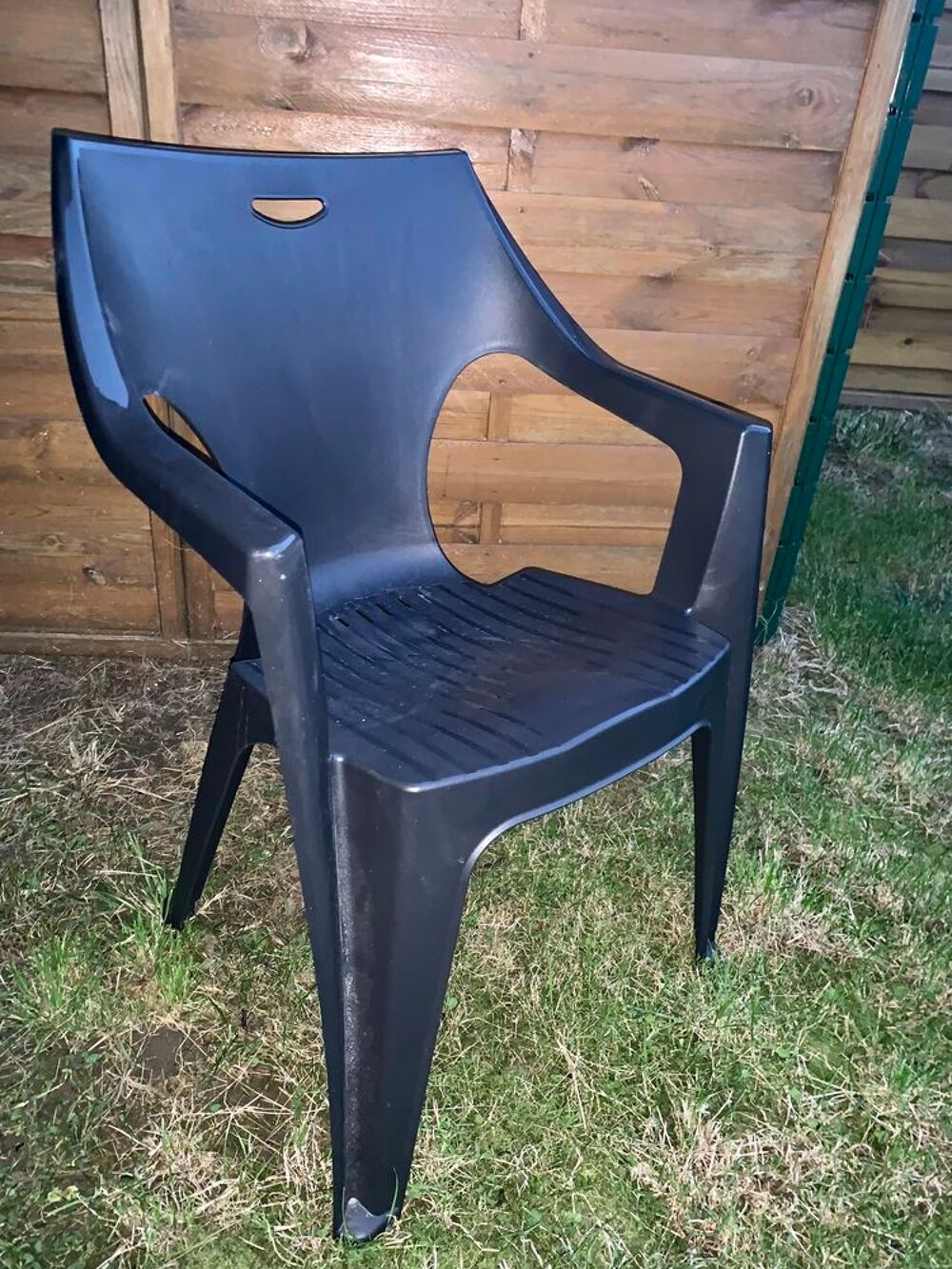 Lot de 6 chaises ext&eacute;rieures Jardin