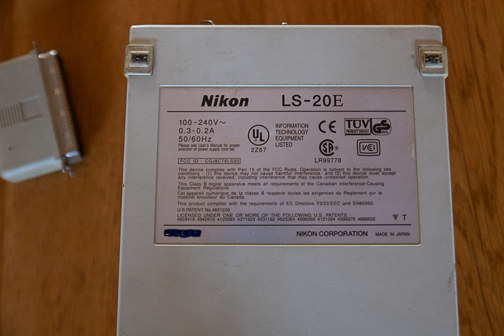 Scanner diapositives Nikon LS 20 Photos/Video/TV