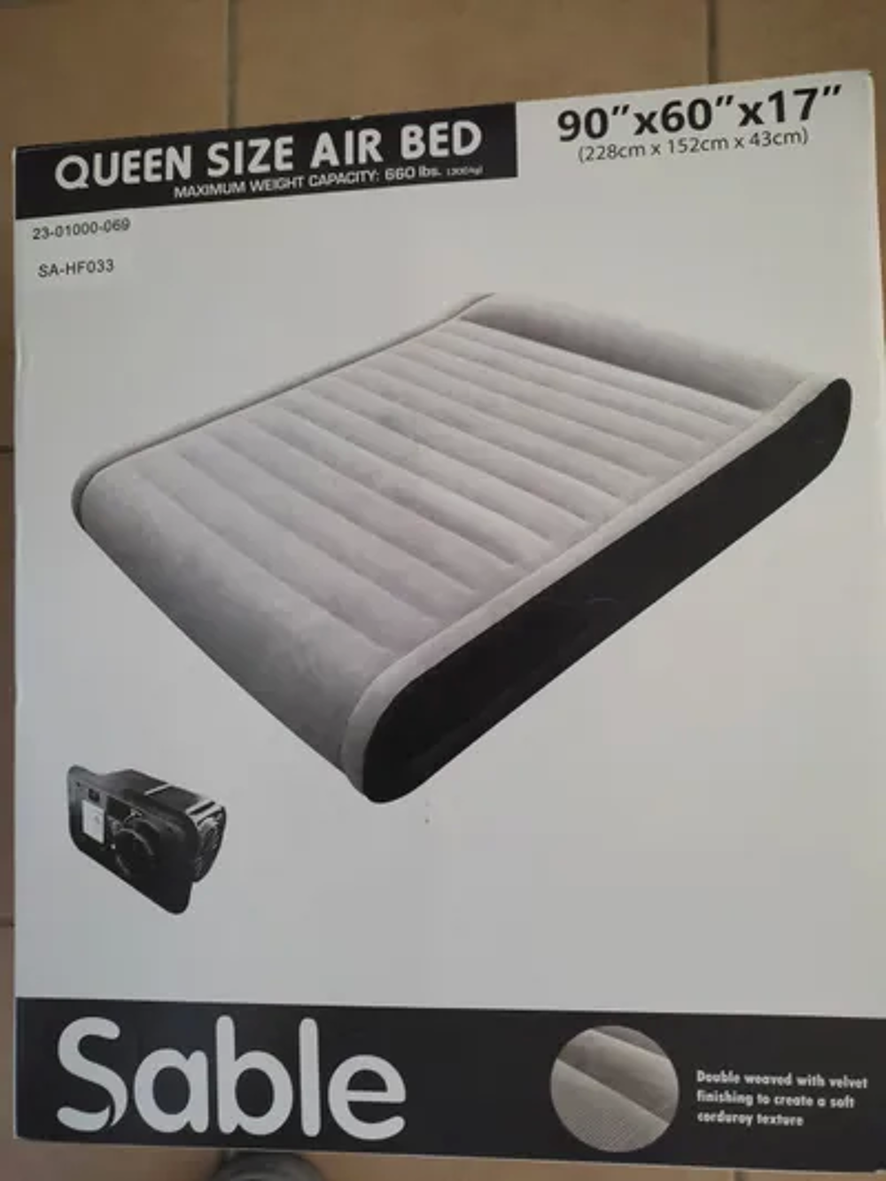 Matelas d'appoint gonflable deux places Meubles