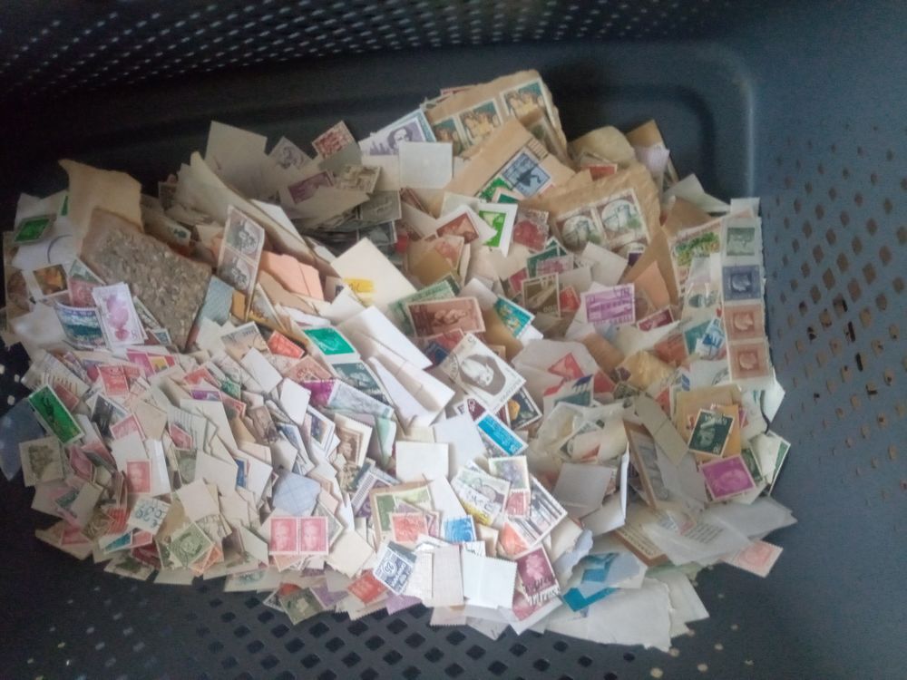 Gros lot de timbres 