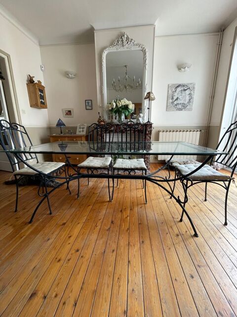 Table et chaises en fer forgé  280 Boulogne-sur-Mer (62)