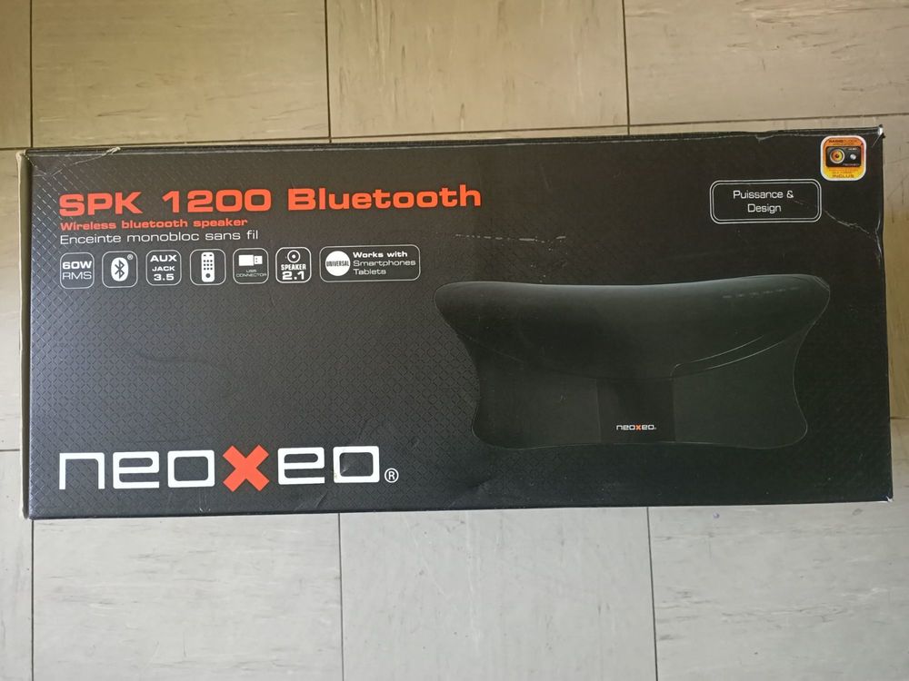 Enceinte Neoxeo SPK 1200 Bluetooth Audio et hifi