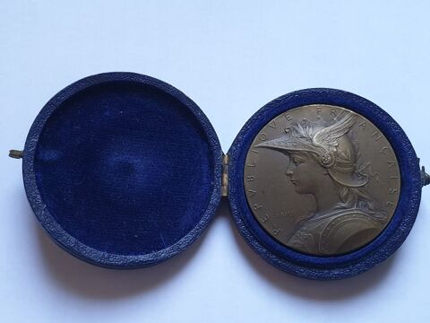 M�daille Cuivre dans son �crin d'origine velour 55 Bordeaux (33)